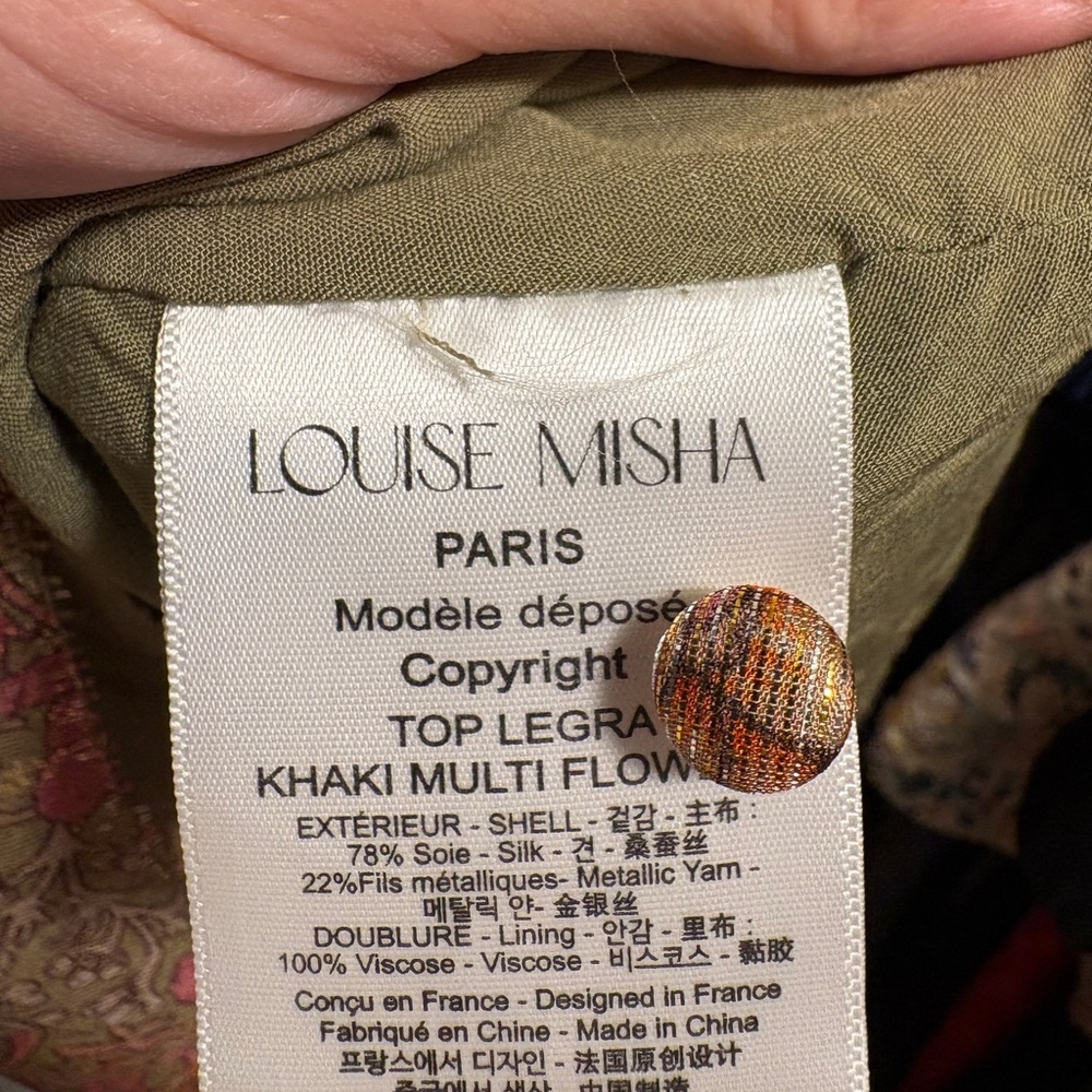 Louise Misha silk tank top - Picture 9 of 9